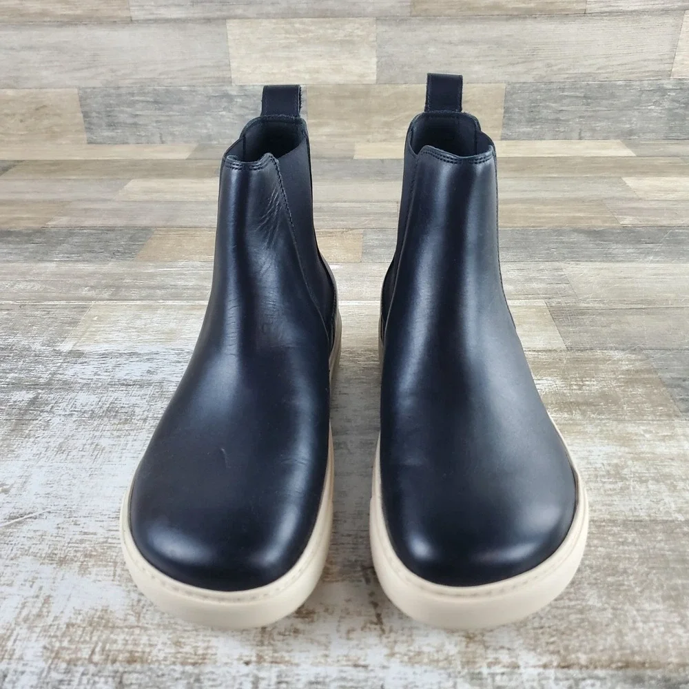 Birkenstock Bend Chelsea Boots Mens 9 - 9.5 Black Natural Leather Pull On